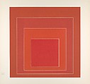 Proof for White Line Square series, Josef Albers  American, born Germany, Lithograph