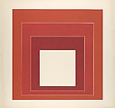 Proof for White Line Square series, Josef Albers  American, born Germany, Lithograph