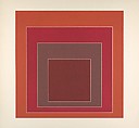 Proof for White Line Square series, Josef Albers  American, born Germany, Lithograph