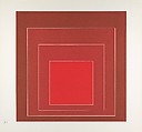 Proof for White Line Square series, Josef Albers  American, born Germany, Lithograph