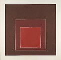 Proof for White Line Square series, Josef Albers  American, born Germany, Lithograph