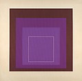 Proof for White Line Square series, Josef Albers  American, born Germany, Lithograph