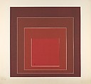 Proof for White Line Square series, Josef Albers  American, born Germany, Lithograph