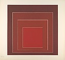 Proof for White Line Square series, Josef Albers  American, born Germany, Lithograph