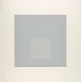 Nacre, from "Soft Edge–Hard Edge", Josef Albers  American, born Germany, Color screenprint