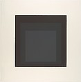 Late, from "Soft Edge–Hard Edge", Josef Albers  American, born Germany, Color screenprint