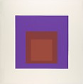Palatial, from "Soft Edge–Hard Edge", Josef Albers American, born Germany, Color screenprint