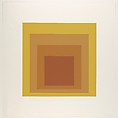 Golden Gate, from "Soft Edge–Hard Edge", Josef Albers American, born Germany, Color screenprint