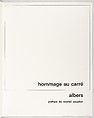 Homage au Carré portfolio, Josef Albers (American (born Germany), Bottrop 1888–1976 New Haven, Connecticut), Screenprint