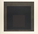 Midnight + Noon IV, Josef Albers  American, born Germany, Lithograph