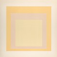 Proof for White Line Square series, Josef Albers American, born Germany, Lithograph