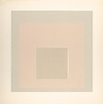 Proof for White Line Square series, Josef Albers American, born Germany, Lithograph