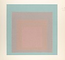 Proof for White Line Square series, Josef Albers American, born Germany, Lithograph