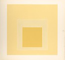 Proof for White Line Square series, Josef Albers American, born Germany, Lithograph