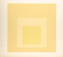 Proof for White Line Square series, Josef Albers American, born Germany, Lithograph