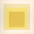 Proof for White Line Square series, Josef Albers American, born Germany, Lithograph