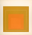 Proof for White Line Square series, Josef Albers American, born Germany, Lithograph