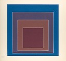 Proof for White Line Square series, Josef Albers American, born Germany, Lithograph