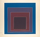 Proof for White Line Square series, Josef Albers American, born Germany, Lithograph