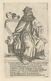 The Prophet Malachi, from "Prophets and Sibyls", Anonymous , Florentine, 15th century, Engraving; first state of three (Hind)