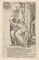The Prophet Joshua, from Prophets and Sibyls, Francesco Rosselli  Italian, Engraving; first state of two (TIB)
