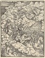 The Apocalyptic Riders, plate 3 from The Apocalypse, Hans Burgkmair  German, Woodcut