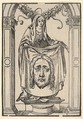 The Sudarium of Saint Veronica, Hans Burgkmair German, Woodcut