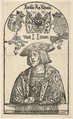 Copy of Portrait of Charles V, Hans Weiditz the Younger  German, Woodcut