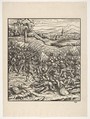 The Battle Near Hulst, from "Der Weisskunig", Hans Burgkmair German, Woodcut