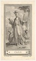 L'Asie, from the "Almanach iconologique", Emmanuel Jean de Ghendt Flemish, Etching with engraving