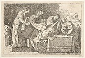 The Circumcision, Jean Honoré Fragonard French, Etching, second state of two