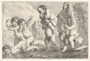Children's Game, Pierre Parrocel  French, Etching