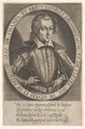 Charles of Gonzague and of Cleves, Duke of Nevers and of Retellois, Governor of Champagne and Brie at age eighteen, Thomas de Leu French, Engraving; second and last state