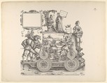 Wartime Triumphs, from The Triumphal Procession of Emperor Maximilian (Triumph Des Kaisers Maximilian I), Hans Burgkmair German, Woodcut; restrike