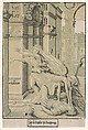 Lovers Surprised by Death, Hans Burgkmair  German, Chiaroscuro woodcut in three blocks; third state of three