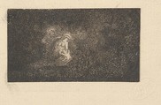 La Sainte Famille au Repos (The Holy Family at Rest), Rodolphe Bresdin  French, Etching
