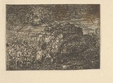 L'Arrestation du Christ (The Arrest of Christ), Rodolphe Bresdin  French, Etching