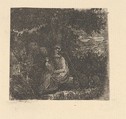 La Sainte Famille (The Holy Family), Rodolphe Bresdin  French, Etching; first state of two (Van Gelder)