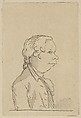 Oliver Goldsmith, Henry William Bunbury British, Etching