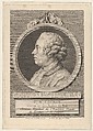 Portrait of Charles-Nicolas Cochin II, Augustin de Saint-Aubin French, Etching and engraving; fifth state of five (Bocher)