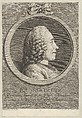Portrait of Pierre-Jean Mariette, Augustin de Saint-Aubin  French, Etching and engraving; third state of five (Bocher)