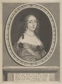 Portrait of Louise Marie, Queen of Poland and Sweden, Robert Nanteuil  French, Engraving