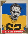 Steve Suhey, from the All-Star Football series (R401-2), issued by Leaf Gum Company, Leaf Gum, Co., Chicago, Illinois American, Commercial chromolithograph