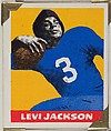 Levi Jackson, from the All-Star Football series (R401-2), issued by Leaf Gum Company, Leaf Gum, Co., Chicago, Illinois American, Commercial chromolithograph