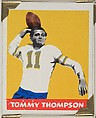 Tommy Thompson, from the All-Star Football series (R401-2), issued by Leaf Gum Company, Leaf Gum, Co., Chicago, Illinois American, Commercial chromolithograph