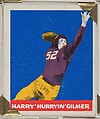 Harry "Hurryin" Gilmer, from the All-Star Football series (R401-2), issued by Leaf Gum Company, Leaf Gum, Co., Chicago, Illinois  American, Commercial chromolithograph