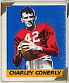 Charley Conerly, from the All-Star Football series (R401-2), issued by Leaf Gum Company, Leaf Gum, Co., Chicago, Illinois  American, Commercial chromolithograph