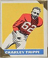 Charley Trippi, from the All-Star Football series (R401-2), issued by Leaf Gum Company, Leaf Gum, Co., Chicago, Illinois American, Commercial chromolithograph
