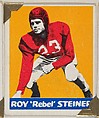 Roy "Rebel" Steiner, from the All-Star Football series (R401-2), issued by Leaf Gum Company, Leaf Gum, Co., Chicago, Illinois American, Commercial chromolithograph