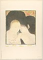Madeleine (Two Head / deux têtes) (Tenderness / Tendresse), Maurice Denis (French, Granville 1870–1943 Saint-Germain-en-Laye), Lithograph in four colors